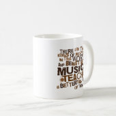 Musik-Lehrer-Geschenk Kaffeetasse (VorderseiteRechts)