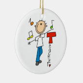 Musik-Lehrer Keramikornament (Rechts)