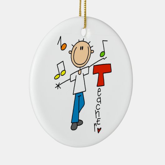 Musik-Lehrer Keramikornament (Rechts)