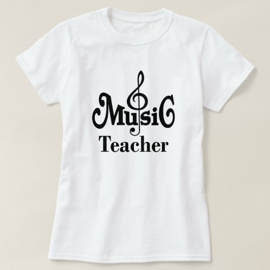 Musik-Lehrer-Musical T-Shirt (Design vorne)