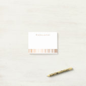 Musik-Lehrer-Pianist-GoldFlügels-Schlüssel Post-it Klebezettel (Auf Schreibtisch)