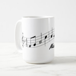 Musik-Lehrer-Tasse kundengerecht Kaffeetasse