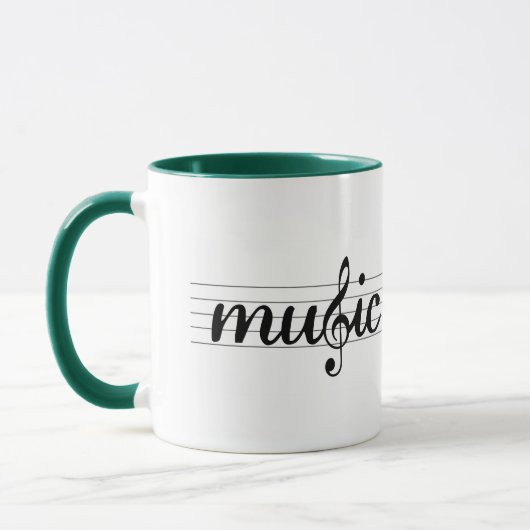 Musik-Lehrer-Tasse Tasse (Links)