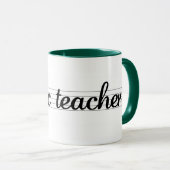 Musik-Lehrer-Tasse Tasse (VorderseiteRechts)