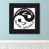 Musik Leinwanddruck (Insitu (Holzboden))