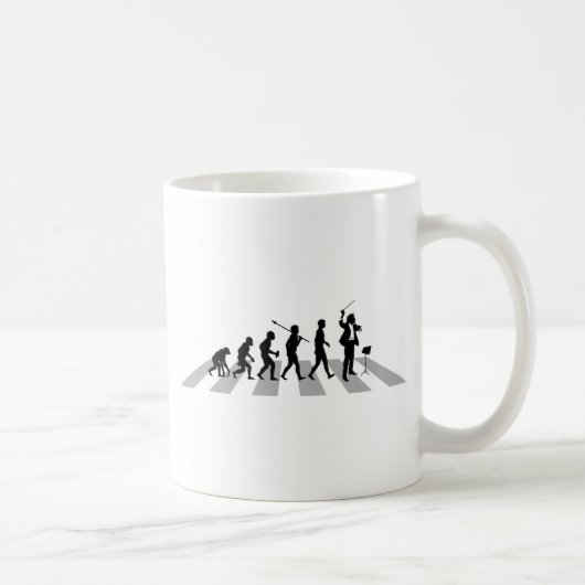 Musik-Leiter Kaffeetasse (Rechts)