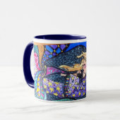 Musik-Liebe-himmlisches Sein Tasse (Vorderseite Links)