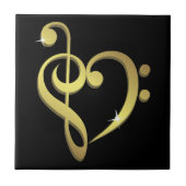 Musik-Liebefliese Fliese (Vorderseite)