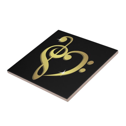 Musik-Liebefliese Fliese (Seite)