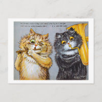 Musik liebende Katzen, Louis Wain