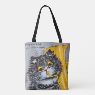 Musik liebende Katzen, Louis Wain Tasche