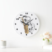 Musik Liebesuhr Große Wanduhr (Zuhause)