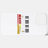 Musik Liebhaber der Pianobar Kunst, Dichtung und M Case-Mate iPhone Hülle (Rückseite (Horizontal))