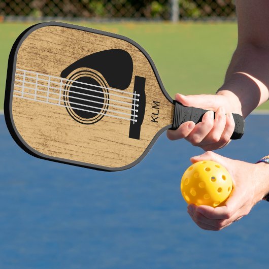 Musik Lover Aoden aus Holz Acoustic Gitarre Pickleball Schläger