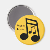 MUSIK LOVER Collection Magnet (Vorderseite/Rückseite)