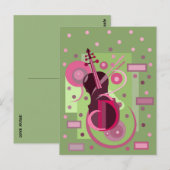 MUSIK LOVER GIFT POSTKARTE (Vorne/Hinten)