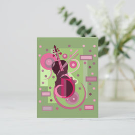 MUSIK LOVER GIFT POSTKARTE
