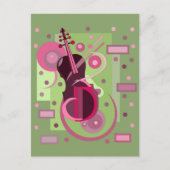 MUSIK LOVER GIFT POSTKARTE (Vorderseite)