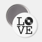 MUSIK LOVER MAGNET (Vorderseite/Rückseite)