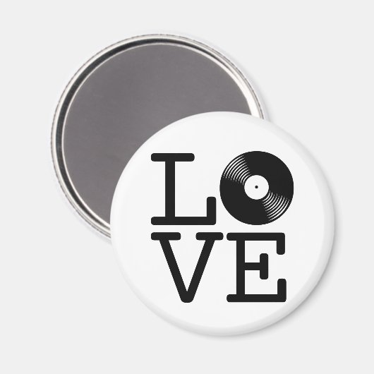 MUSIK LOVER MAGNET (Vorderseite/Rückseite)