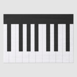 Musik-Lover-Musikinstrument-Klavier-Tastatur Seidenpapier