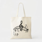 ** MUSIK LOVER S** TOTE BAG TRAGETASCHE (Vorne)