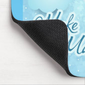 Musik machen, digitale Kunst Mousepad (Ecke)