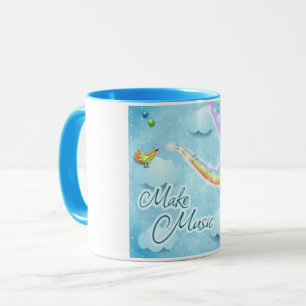 Musik machen, digitale Kunst Tasse