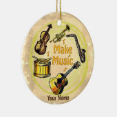Musik machen  keramik ornament (Rechts)