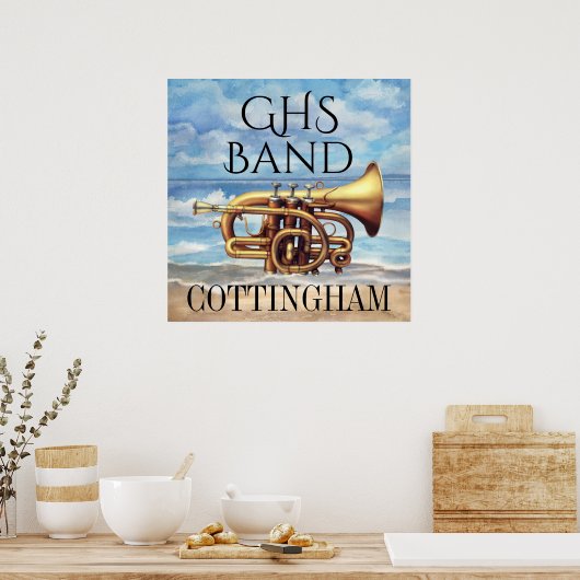 Musik machen poster (Küche)