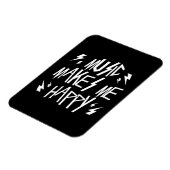 Musik macht mich glücklich magnet (Linke Seite)