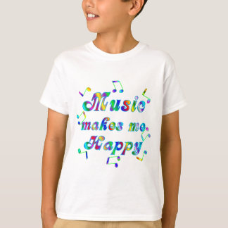 Musik macht mich glücklich T-Shirt