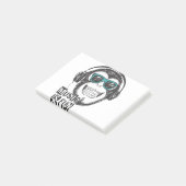 Musik macht Spaß Post-it Klebezettel (angewinkelt)