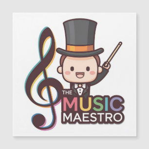 Musik Maestro Job Magnetkarte