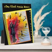 Musik Maestro Tabletop Plaque mit Easel Fotoplatte (Seite)