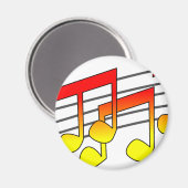 Musik Magnet (Vorderseite/Rückseite)