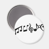 Musik Magnet (Vorderseite/Rückseite)