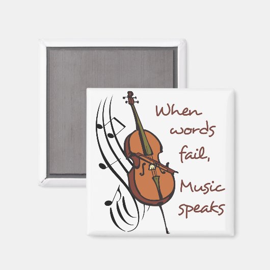 Musik Magnet (Vorderseite/Rückseite)