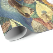 MUSIK MAKING CHRISTMAS ANGELS,JOY PEACE LIEBE GESCHENKPAPIER (Rolleneckpunkt)