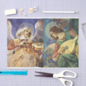 MUSIK MAKING CHRISTMAS ANGELS SEIDENPAPIER (Handwerk)