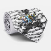 Musik-Mann Krawatte (Gerollt)