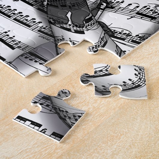 Musik-Mann Puzzle (Seite)