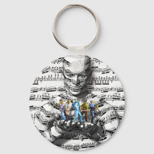 Musik-Mann Schlüsselanhänger