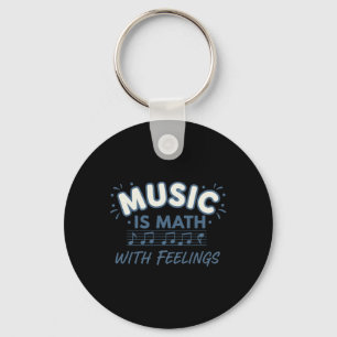 Musik Mathematik Mit Gefühlen Musiklehrer Zitat Schlüsselanhänger