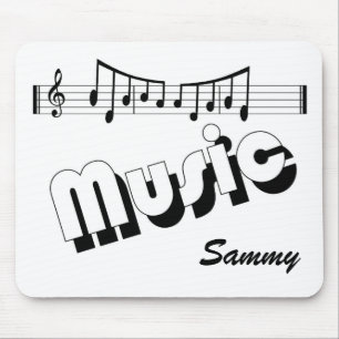 Musik-Mausunterlage Mousepad