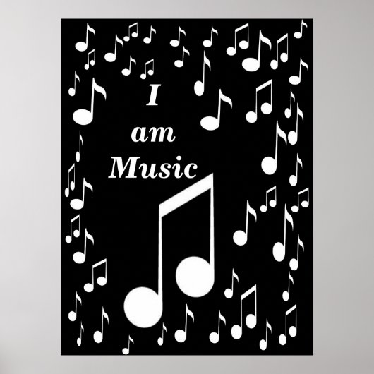 Musik & Me_ Print Poster (Vorne)
