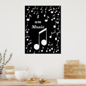 Musik & Me_ Print Poster (Küche)