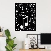 Musik & Me_ Print Poster (Heimbüro)