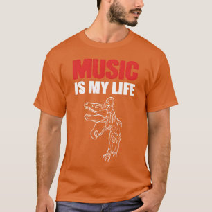 Musik Mein Leben Musiker und Künstler Geschenk Fre T-Shirt