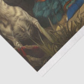 Musik Menagerie von Tieren Decoupage Seidenpapier (Ausschnitt)